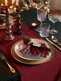 Clearance Magma Chemin de table Riva Rouge