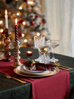 Clearance Magma Chemin de table Riva Rouge