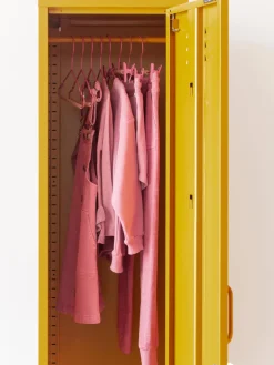 Hot Mustard Made Cintres Kids Clip, 5 pièces Vieux rose