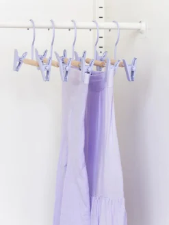 Sale Mustard Made Cintres Kids Clip, 5 pièces Lilas