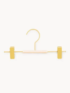 Discount Mustard Made Cintres Kids Clip, 5 pièces Jaune pâle