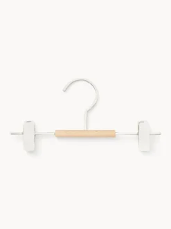 Discount Mustard Made Cintres Kids Clip, 5 pièces Blanc