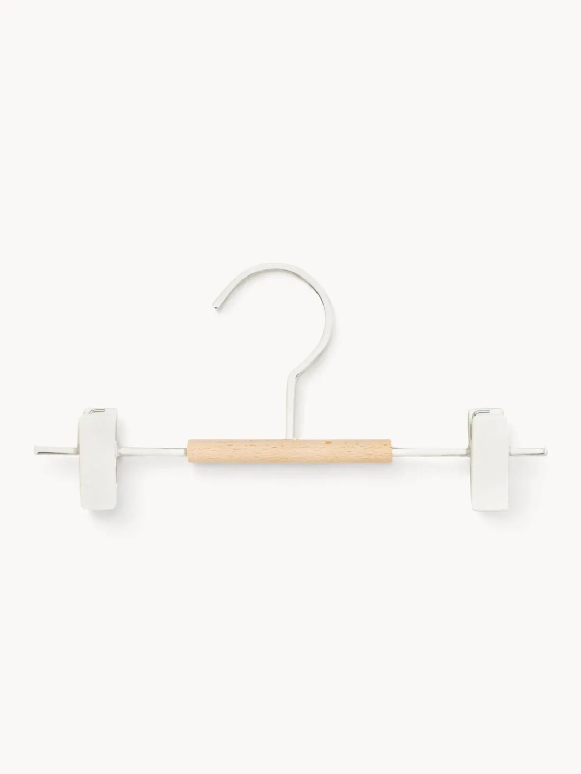 Discount Mustard Made Cintres Kids Clip, 5 pièces Blanc