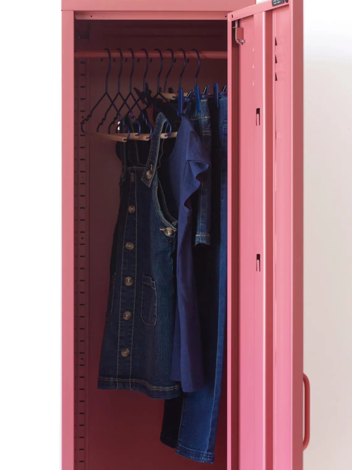 Discount Mustard Made Cintres Kids Top, 10 pièces Bleu foncé