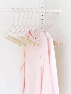 New Mustard Made Cintres Kids Top, 10 pièces Rose
