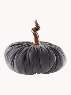 Outlet Jotex Citrouille décorative Pumpis, Ø 22 cm Gris foncé