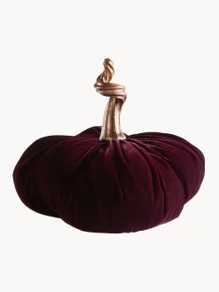 New Jotex Citrouille décorative Pumpis, Ø 22 cm Prune, doré