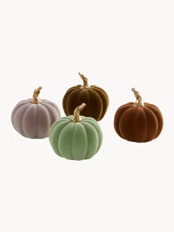 Outlet Jotex Citrouilles décoratives Mercy, 4 élém. Tons bruns, vert clair