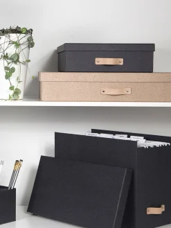 Fashion Bigso Box of Sweden Classeur à dossiers suspendus Johan Anthracite