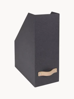 Hot Bigso Box of Sweden Classeur Estelle Anthracite, beige