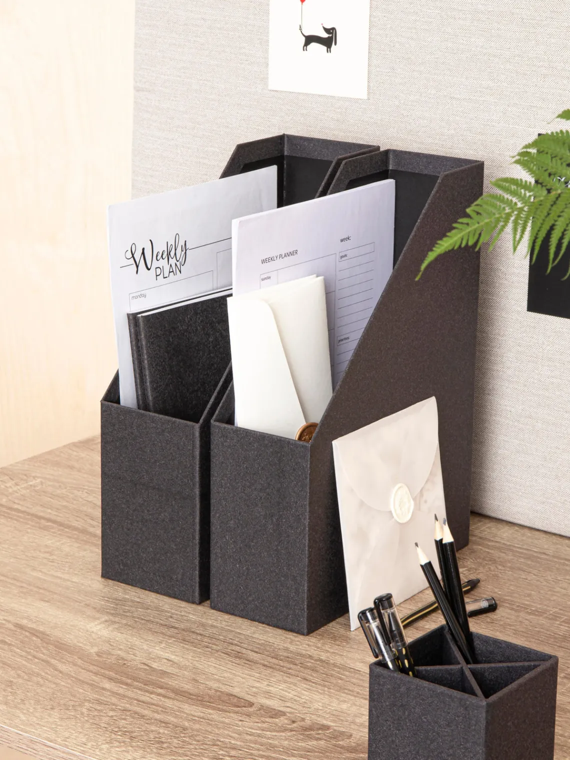 Discount Bigso Box of Sweden Classeurs Viola, 2 pièces Anthracite