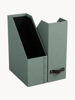 Sale Bigso Box of Sweden Classeurs William, 2 pièces Vert sauge