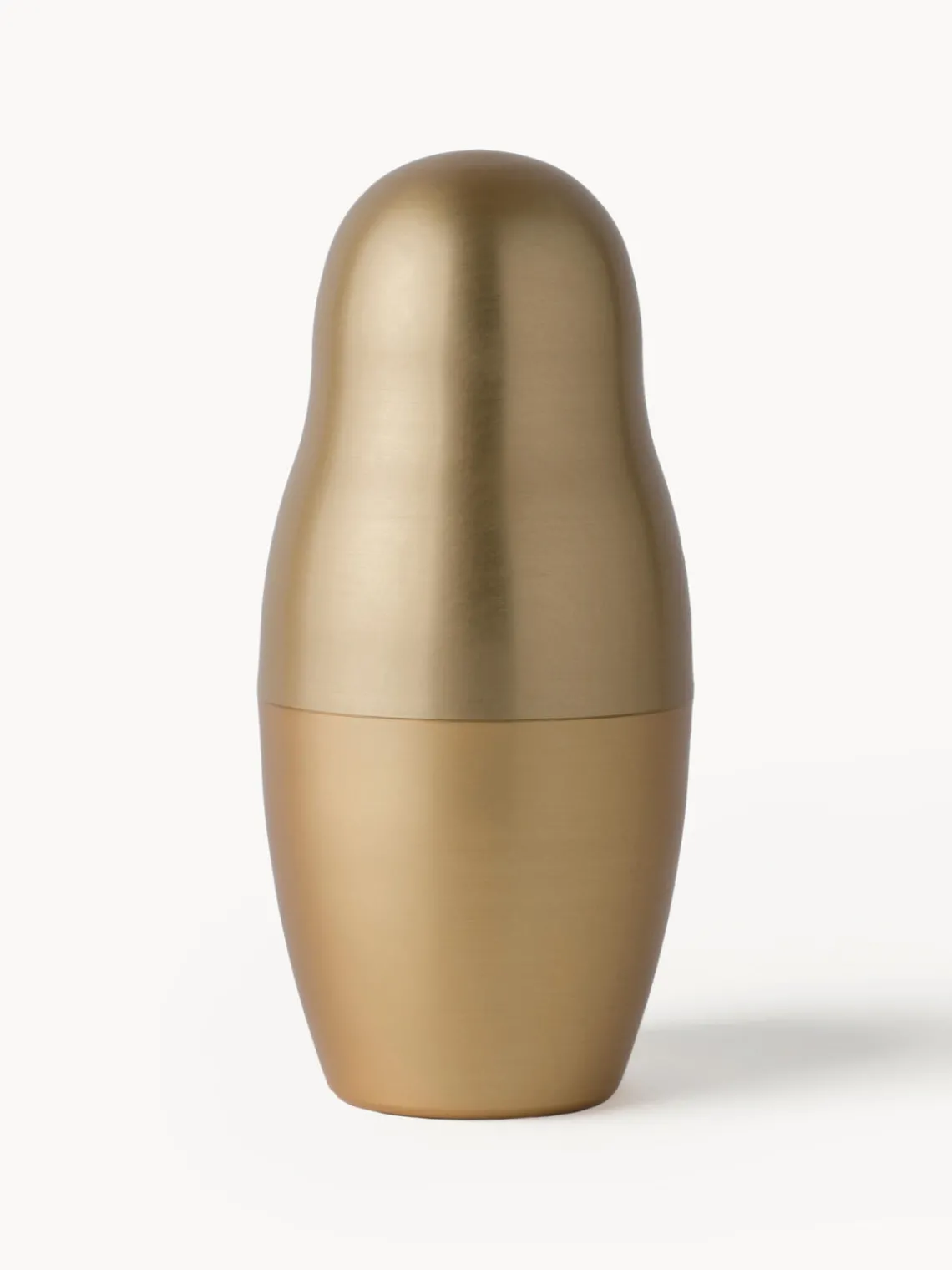 Fashion knIndustrie Cocktail shaker Matrioska Doré