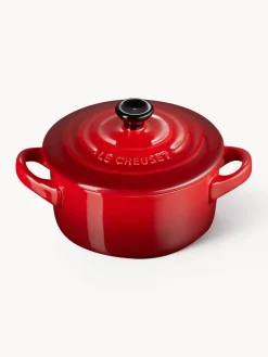 Hot LE CREUSET Cocotte en céramique Mini Tons rouges, noir