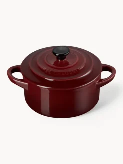 Online LE CREUSET Cocotte en céramique Mini Lie de vin, noir