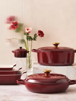 Online LE CREUSET Cocotte en céramique Mini Lie de vin, noir