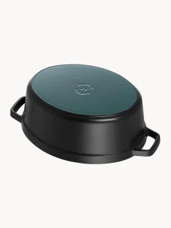 Outlet Staub Cocotte ovale en fonte La Cocotte Noir, doré