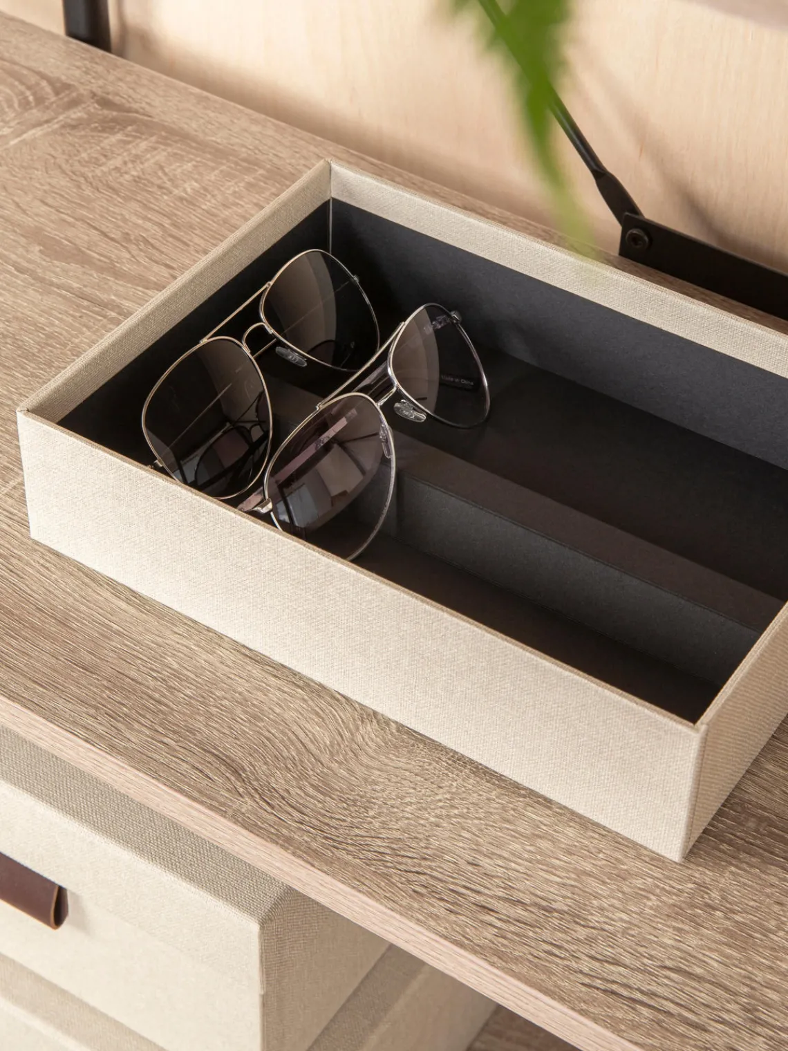 Online Bigso Box of Sweden Coffret à bijoux Precious Beige clair
