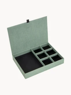 Fashion Bigso Box of Sweden Coffret à bijoux Precious Vert sauge