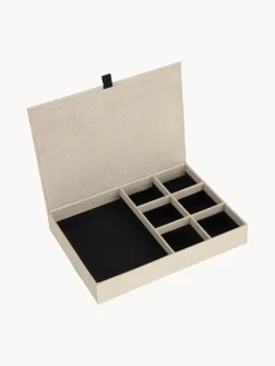New Bigso Box of Sweden Coffret à bijoux Precious Beige clair