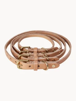 New Oyoy Living Design Collier pour animaux domestiques en cuir Robin, long. 58 cm