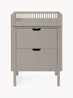 New Sebra Commode à langer en bois Mauve