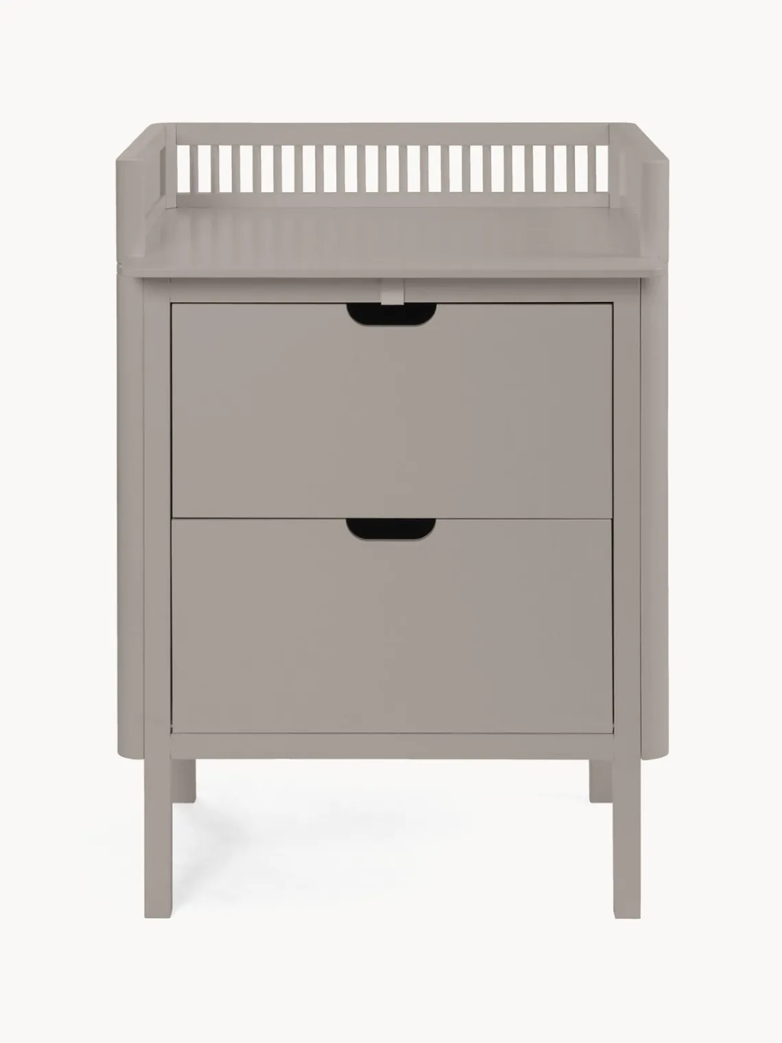 New Sebra Commode à langer en bois Mauve
