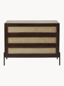 Fashion Westwing Collection Commode avec cannage Vienna Manguier