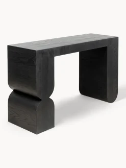 Best Kare Design Console artisanale en bois Curve