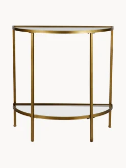 Outlet BePureHome Console demi-lune finition antiquaire Goddess