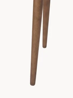 New Zuiver Console en bois cannelé avec rangement Barbier Noyer