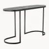 Best Bloomingville Console en métal avec plateau en bois Carter