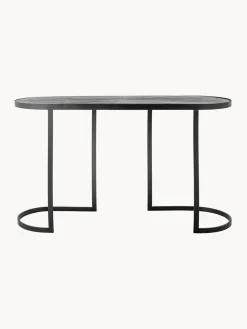Best Bloomingville Console en métal avec plateau en bois Carter