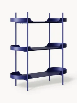 Best Westwing Collection Console en métal Taru Bleu roi, mat