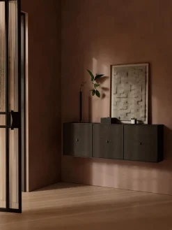 Online Audo Copenhagen Console murale Frame Chêne, noir