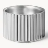 Online GEORG JENSEN Coquetiers en acier inoxydable strié Bernadotte, 2 élém.