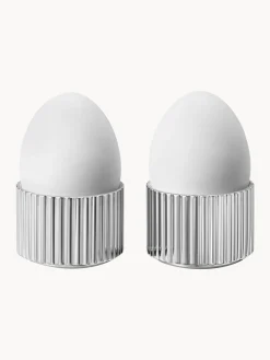 Online GEORG JENSEN Coquetiers en acier inoxydable strié Bernadotte, 2 élém.