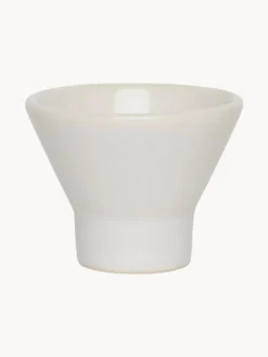 Sale Oyoy Living Design Coquetiers faits à la main Yuka, 2 pièces Blanc
