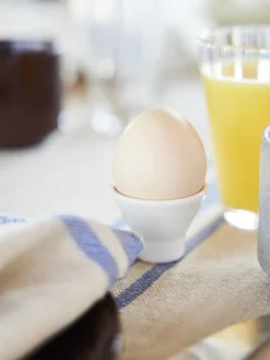 Sale Oyoy Living Design Coquetiers faits à la main Yuka, 2 pièces Blanc