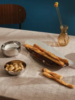 Sale ALESSI Corbeille à pain & à gressins en acier inoxydable Octave
