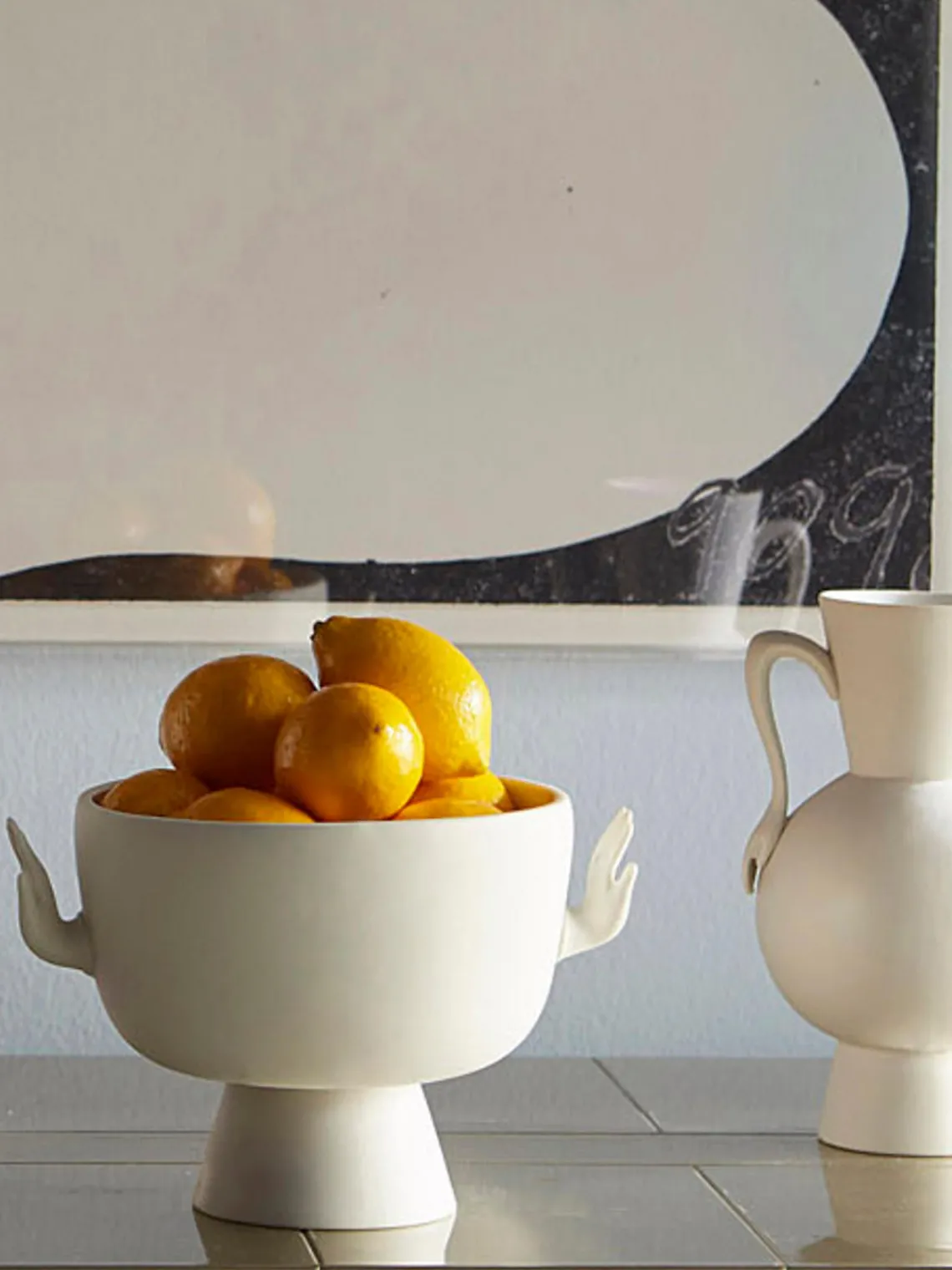 New Jonathan Adler Coupe décorative en porcelaine Eve