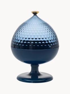 Best Kartell Coupe décorative Pumo Tons bleus, doré