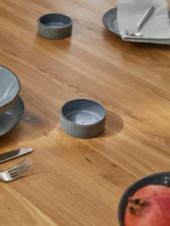Discount Broste Copenhagen Coupelles à dip artisanales Nordic Sea, 4 pièces Gris-bleu, chiné