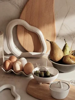 Discount Broste Copenhagen Coupelles à dip artisanales Nordic Vanilla, 4 pièces Blanc cassé, chiné