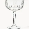 Sale RCR Coupes à champagne en cristal Opera, 6 pièces