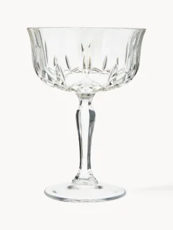Sale RCR Coupes à champagne en cristal Opera, 6 pièces