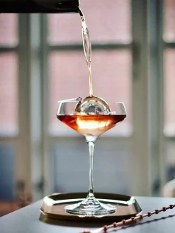 Fashion RCR Coupes à champagne en cristal fin Aria, 6 pièces