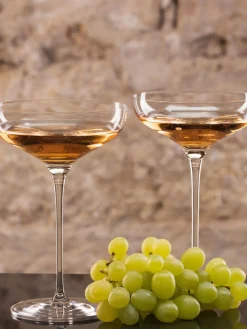 Clearance Stölzle Lausitz Coupes à champagne en cristal Swing, 6 pièces
