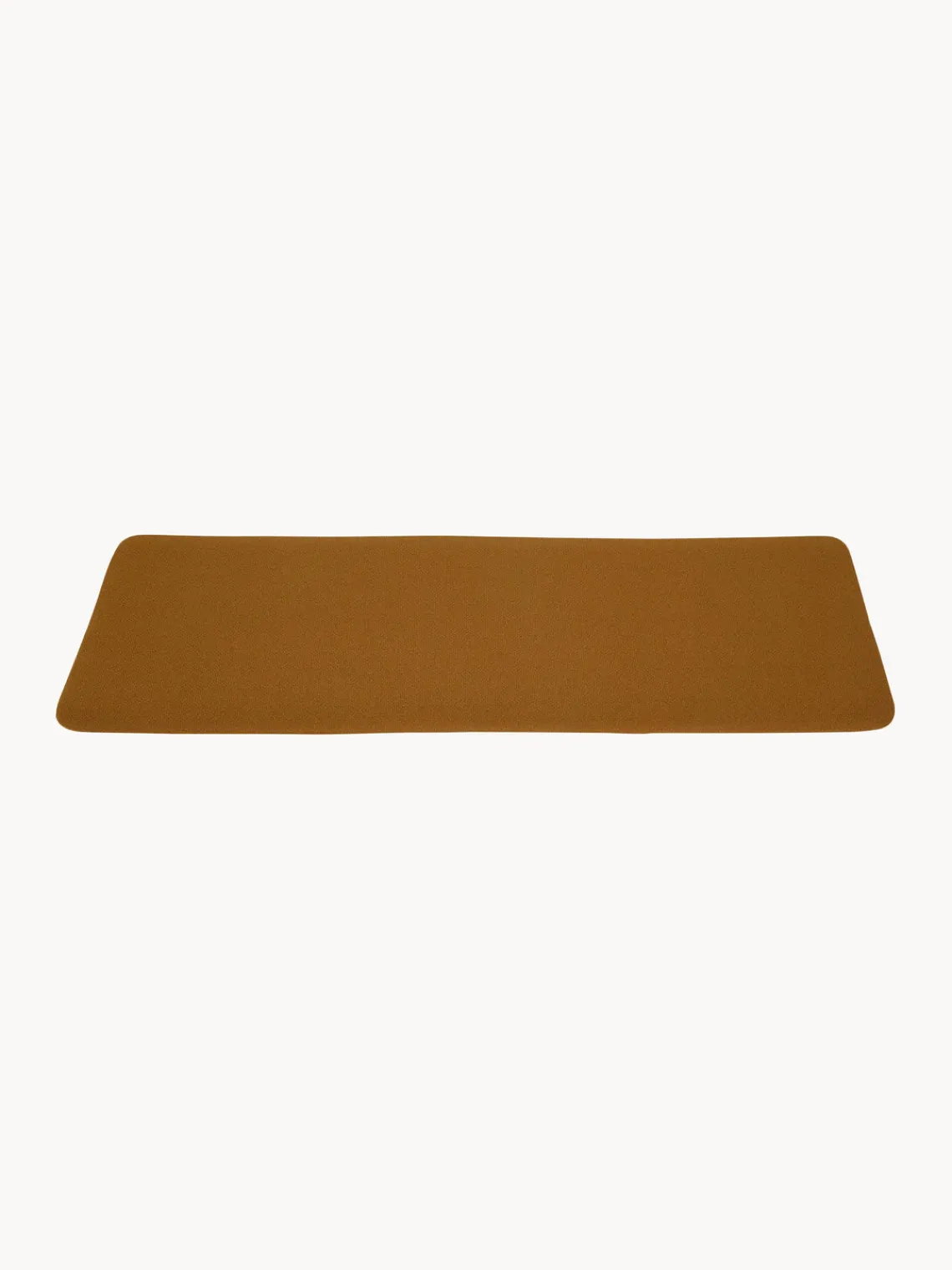 Best AYTM Coussin d'assise pour banc en bouclette Curva Brun clair