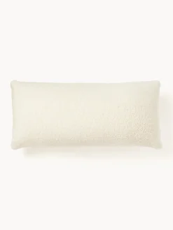 Best Westwing Collection Coussin de canapé en peluche Sofia Peluche blanc cassé
